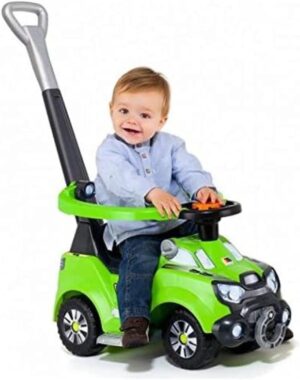 Coche correpasillos 3 en 1 verde de Moltó