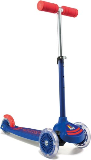 Maxi Patinete 3 ruedas azul con luces