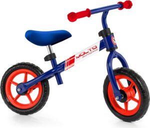 Bicicleta sin pedales azul Molto