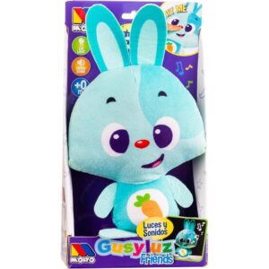 Peluche Baby Gusy Luz azul