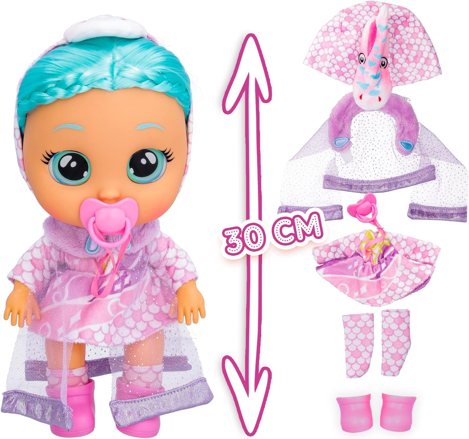 Bebés Llorones - Kiss Me Muñeca Elodie - Imagen 4