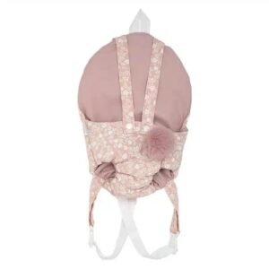 Portabebe rosa (para muñecos de 40-45 cm). 