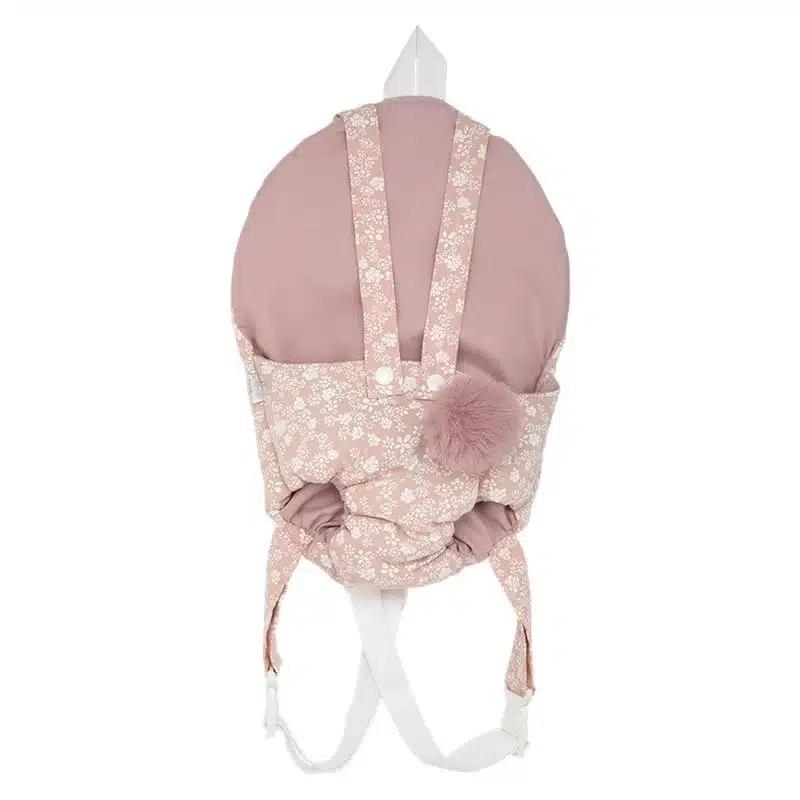 Portabebe rosa (para muñecos de 40-45 cm).