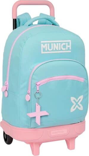 MOCHILA GDE. C/RUEDAS COMPACT EXTRAIBLE MUNICH "HEAVEN"