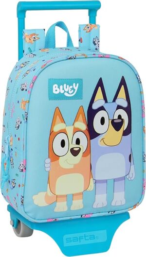 BLUEY - Mochila Guardería con Carro