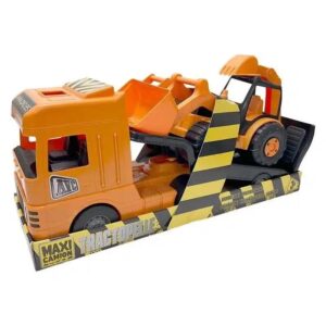 Maxi trailer con plataforma y tractor