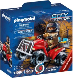 Bomberos - speed quad playmobil 71090