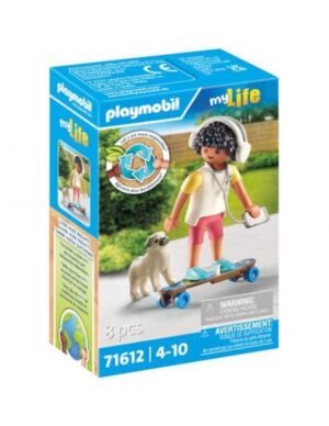 Niño con perro playmobil 71612