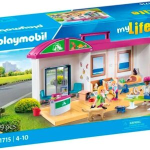 Clínica veterinaria maletín 71715 playmobil