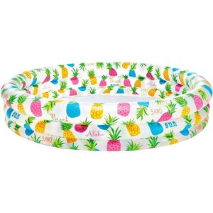 Piscina hinchable 3 aros piñas 132x28cm  248l-