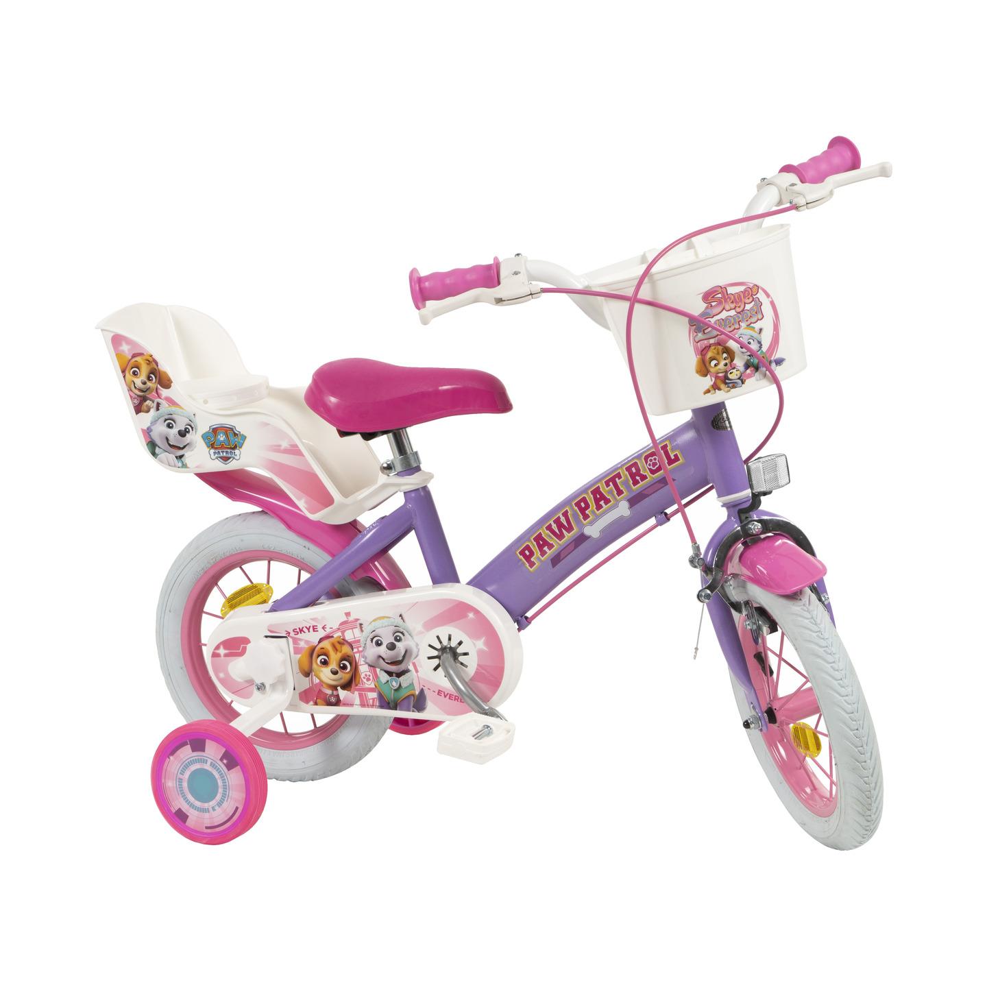 BICICLETA 12” PAW PATROL (color violeta)