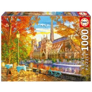 Puzzle 1000 otoño en notre dame