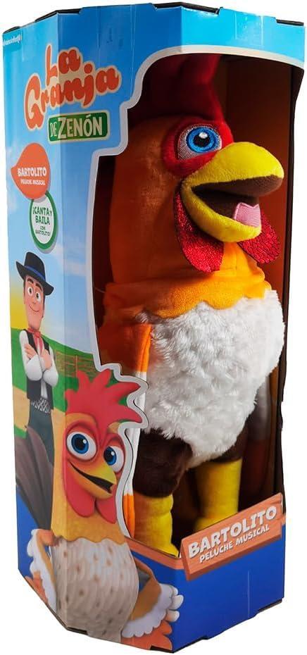 La Granja de Zenón Musical Peluche Bartolito Gallo