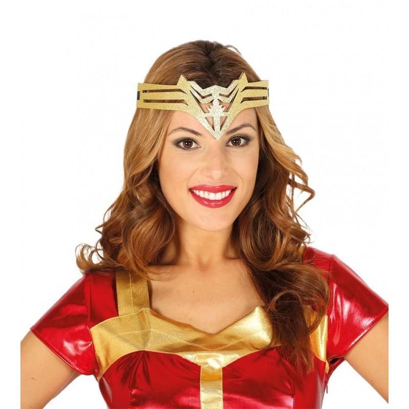DIADEMA CABEZA SUPER HEROINA