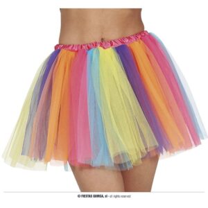 TUTU ADULTO MULTICOLOR, 40 CMS