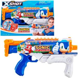 Pistola de agua X-Shot Sonic Skins Hyperload carga rápida, 35x6´5x23cm