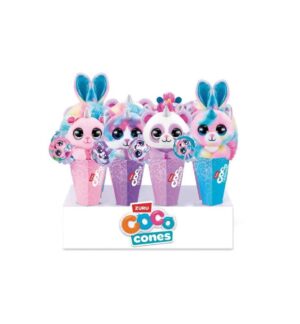 Peluche Coco Surprise Fantasy 20 cm en cono - Expositor 12 piezas