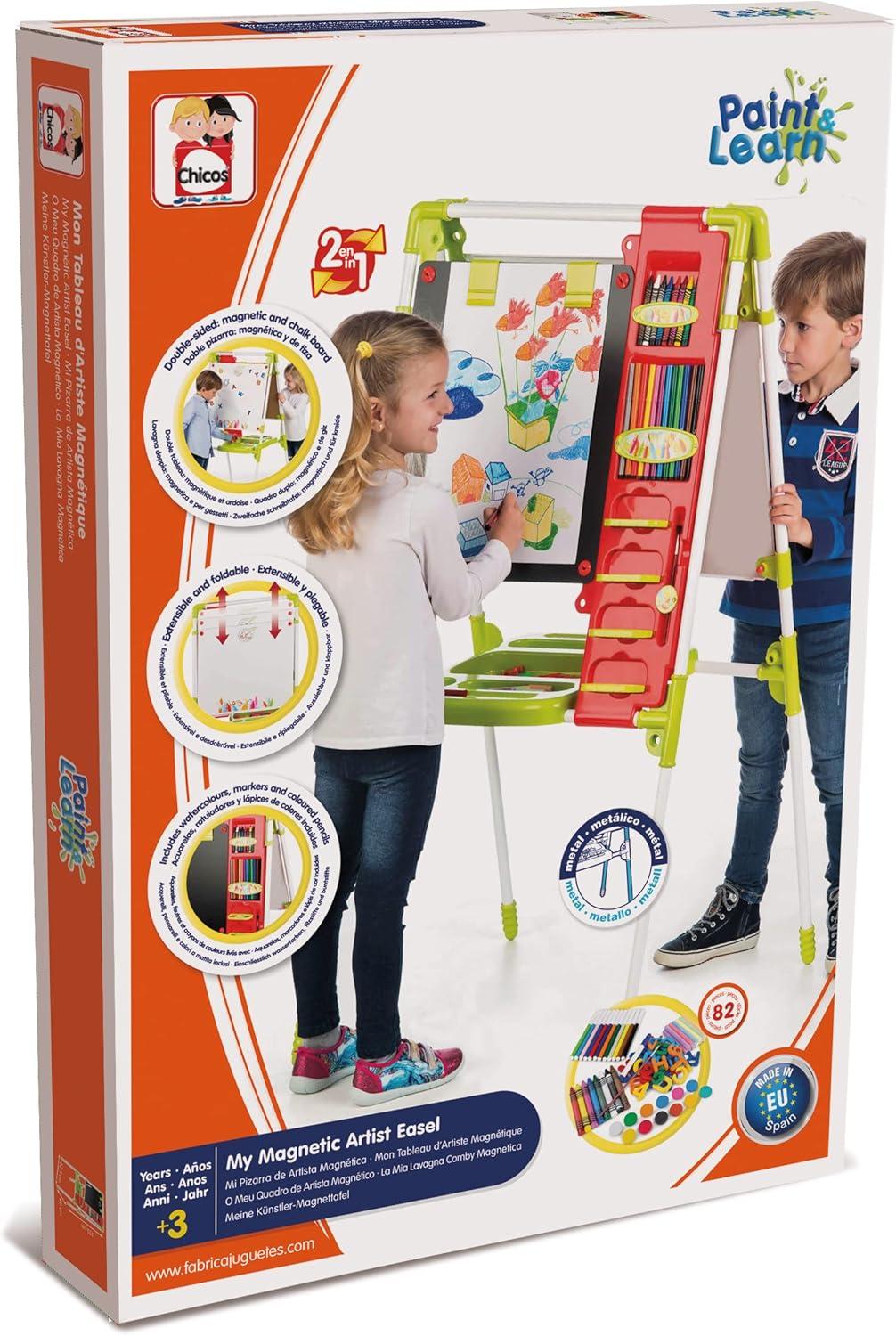 Mi Pizarra de Artista Infantil con Caballete Doble cara - Imagen 4
