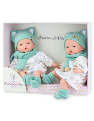 Set Muñecos Pitus Mellizos 40cm