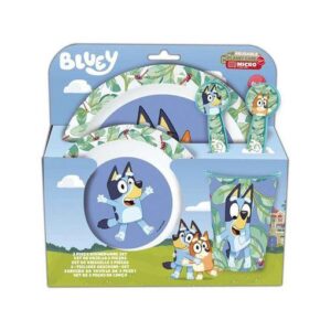 Bluey Set vajilla infantil reutilizable