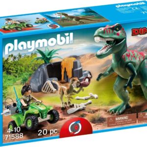 Tiranosaurus Rex con Exploradora Playmobil 71588