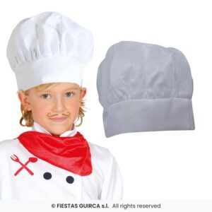 GORRO COCINERO TELA INFANTIL