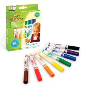 8 rotuladores lavables mini kids