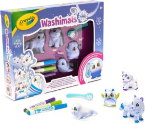 Washimals polar - set 4 mascotas artico