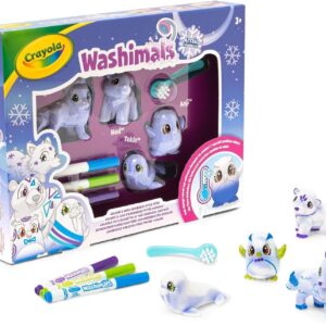 Washimals polar - set 4 mascotas artico