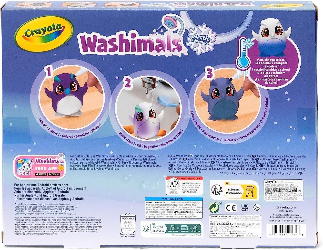 Washimals polar - set 4 mascotas artico - Imagen 4