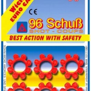 Blister 12 fulminantes 8 tiros