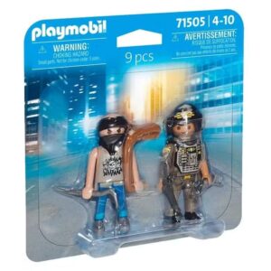 Playmobil duo pack policia con ladrón