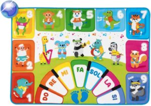 Alfombra Musical Party 2 Modos De Juego Con Luces Y Sonidos