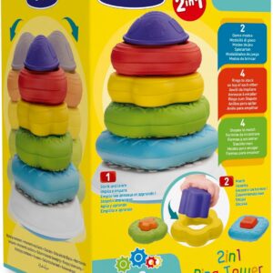 Chicco Pirámide de Anillos 2 en 1