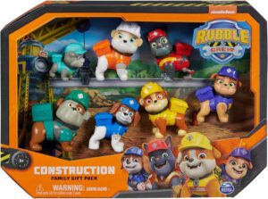 PACK 7 FIGURAS RUBBLE & CREW CONSTRUCTION