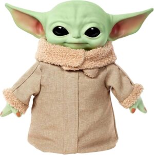 STAR WARS:PELUCHE BABY YODA ELECTRÓNICO GROGU 3.0 29 CM