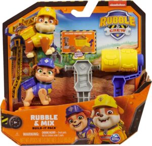 Figuras Pack 2 Rubble y Mix Paw Patrol