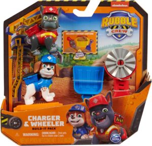 Figuras Pack 2 Charger y Wheeler Paw Patrol