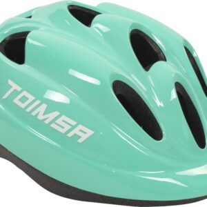 Casco infantil verde 52-56cm