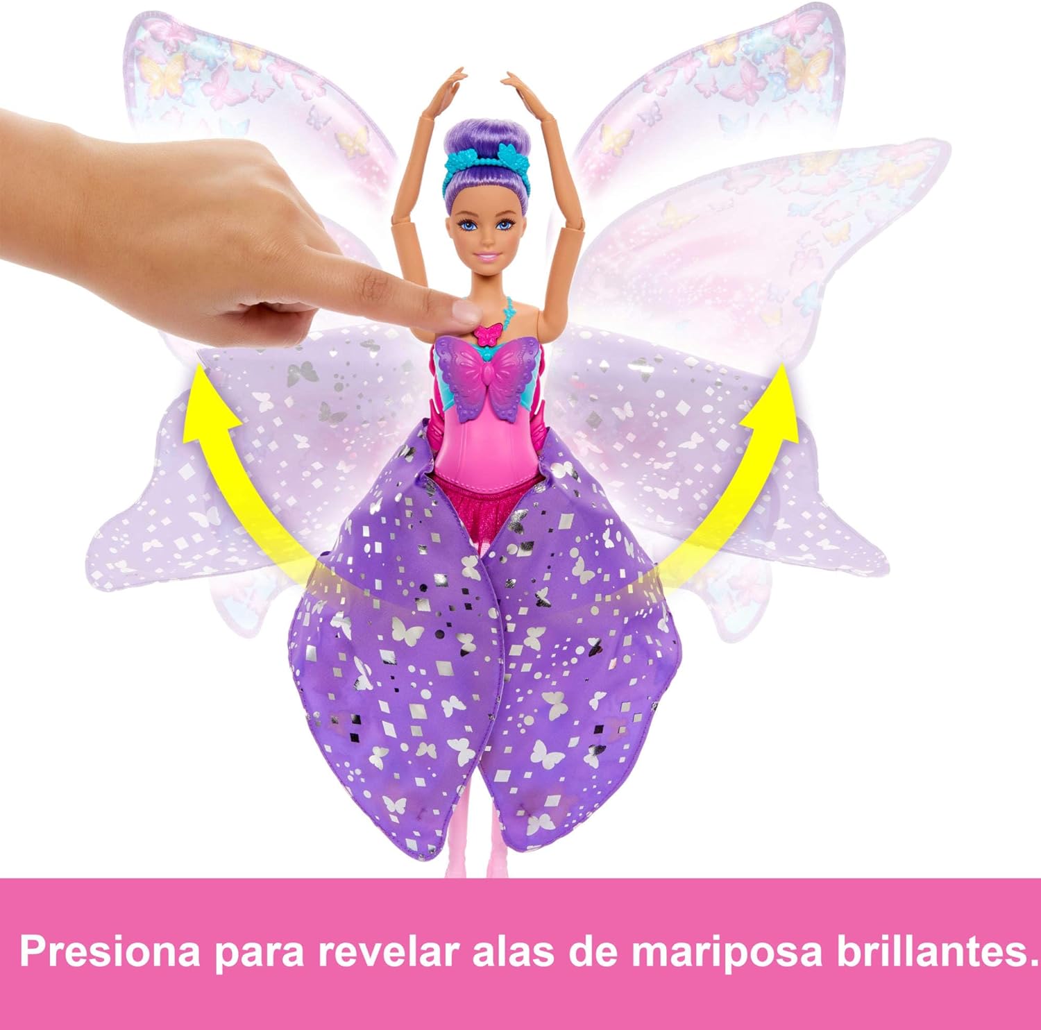 Barbie Bailarina Dance and Flutter 2en1 - Imagen 3