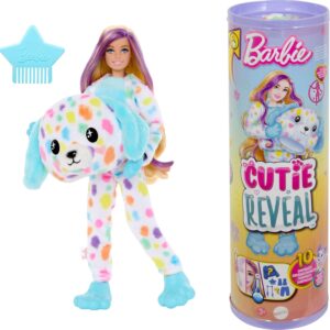 Barbie Cutie Reveal Muñeca con Disfraz de Perro dálmata