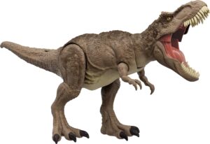 Figura De Acción De Dinosaurio Tiranosaurio Rex Ataque Total De Jurassic World