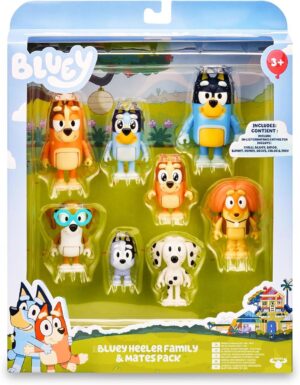 Bluey - Pack 8 Figures