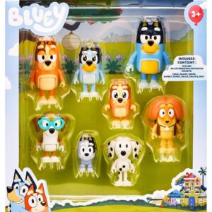 Bluey - Pack 8 Figures