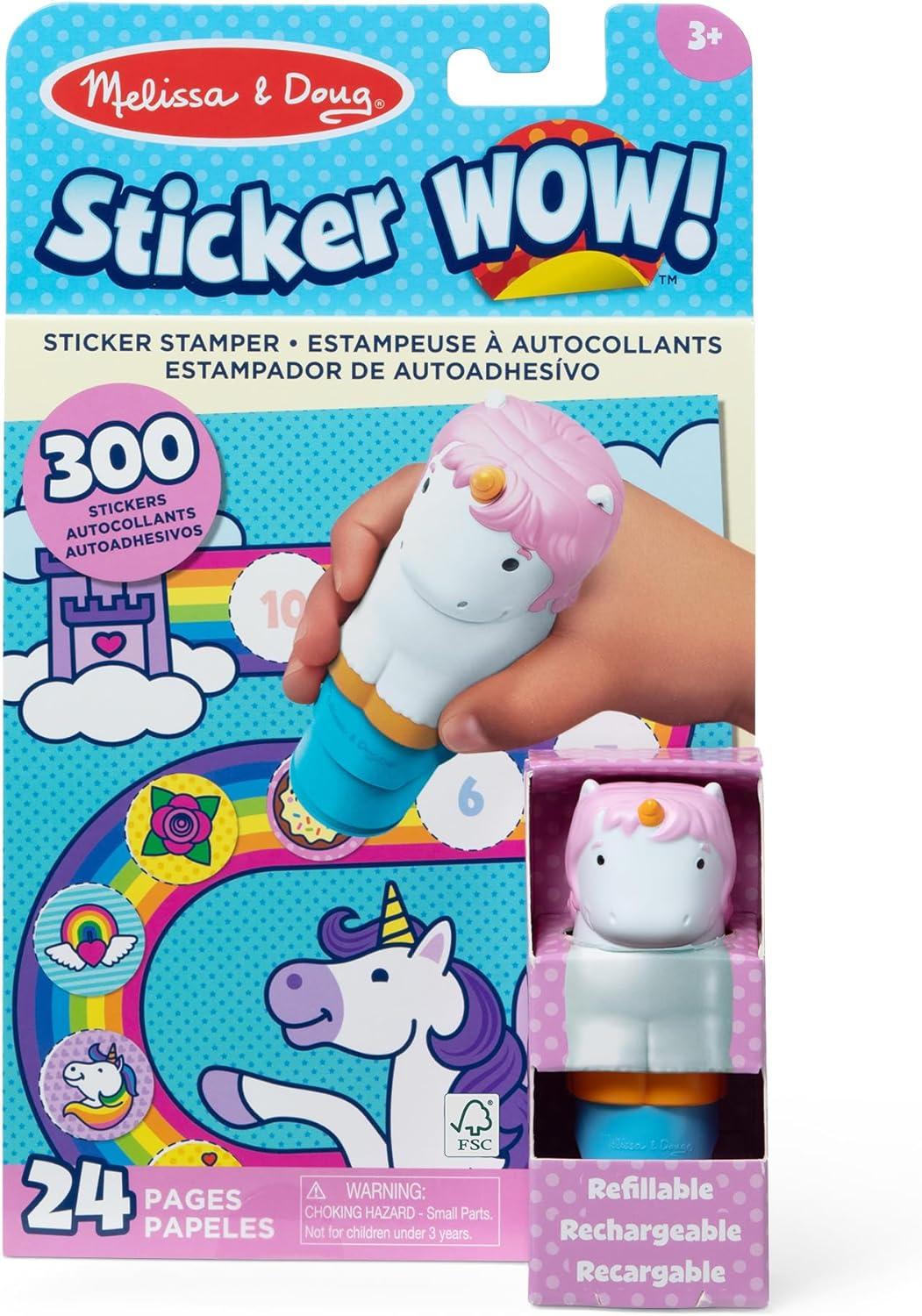 Melissa & Doug Sticker WOW - Estampador de pegatinas