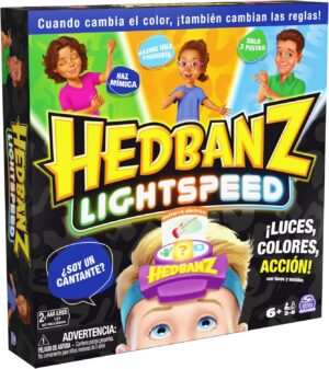 JUEGO DE MESA HEDBANZ LIGHTSPEED 6068072 SPIN MASTER