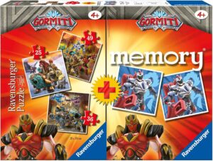 MULTIPACK MEMORY+3 PUZZLES GORMITI 20519 RAVENSBURGER