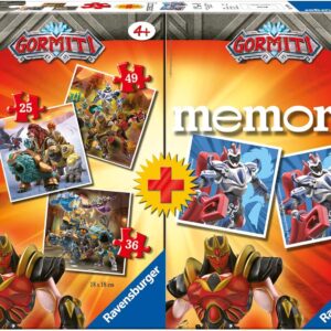 MULTIPACK MEMORY+3 PUZZLES GORMITI 20519 RAVENSBURGER