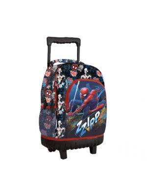 MOCHILA TROLLEY GRANDE SPIDERMAN ZZIPP