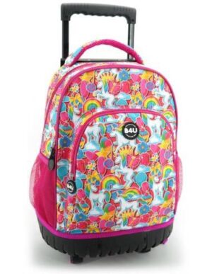 MOCHILA TROLLEY GRANDE B4U UNICORNS